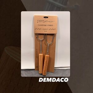 NWT Demdaco S’more Please Campfire Forks